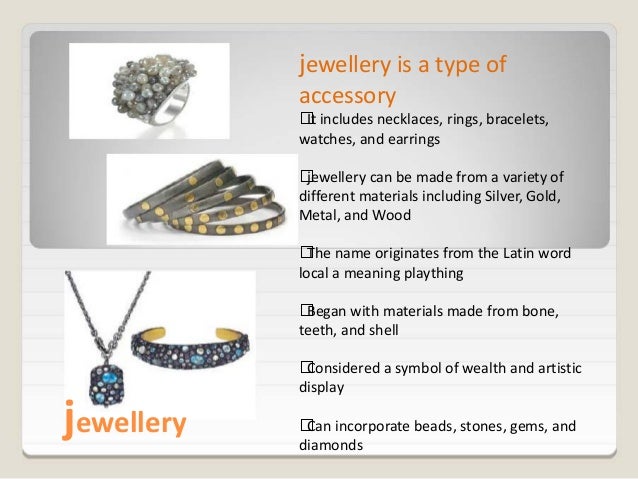 The ultimate project on Jewellery