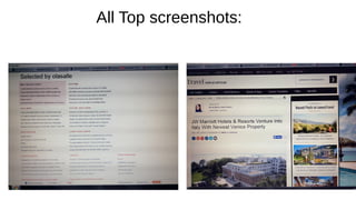All Top screenshots: 
 