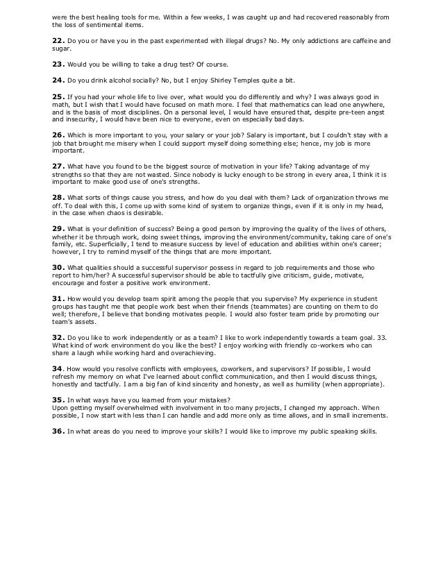 how to do well on an interview