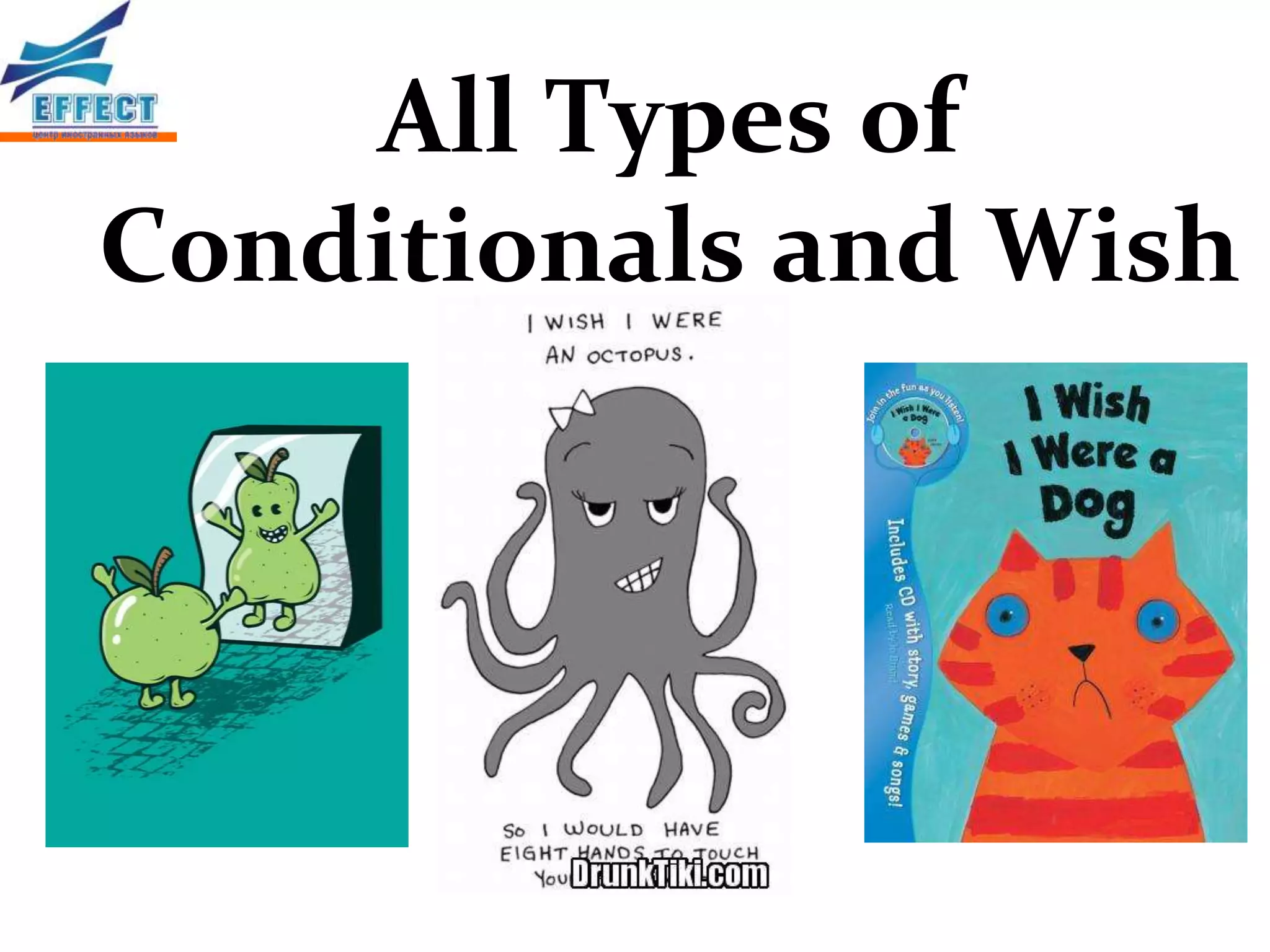 All Types of
Conditionals and Wish
 