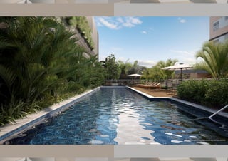 PERSPECTIVA ARTÍSTICA PRELIMINAR DA PISCINA ADULTO
 