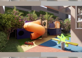 PERSPECTIVA ARTÍSTICA PRELIMINAR DO PLAYGROUND
 