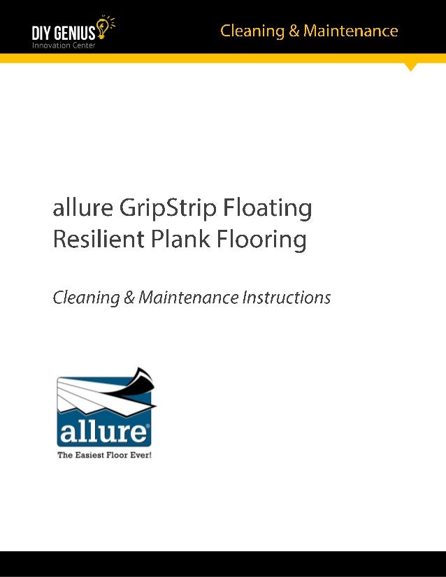 Official Allure Gripstrip Cleaning And Maintenance Instructions How
