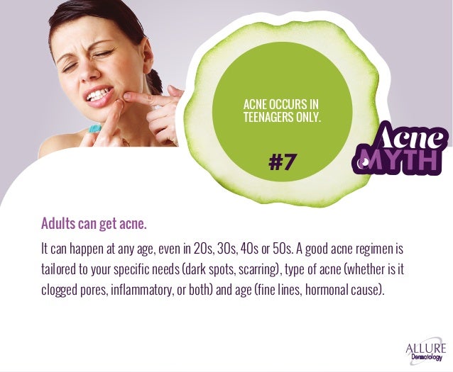 Top 10 Acne Myths By Allure Medical Spa