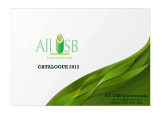 All usb catalogue 2012