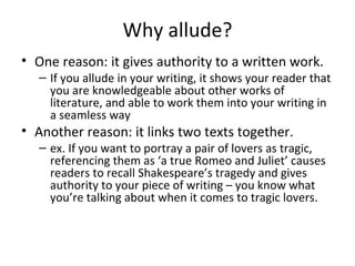 Allusion | PPT