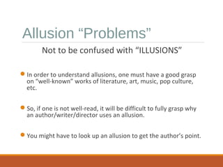 Allusions | PPT