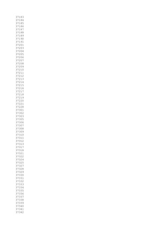 37183
37184
37185
37186
37187
37188
37189
37190
37191
37201
37203
37204
37205
37206
37207
37208
37209
37210
37211
37212
37213
37214
37215
37216
37217
37218
37219
37220
37221
37228
37301
37302
37303
37305
37306
37307
37308
37309
37310
37311
37312
37313
37317
37318
37321
37322
37324
37325
37327
37328
37329
37330
37331
37332
37333
37334
37335
37336
37337
37338
37339
37340
37341
37342
 