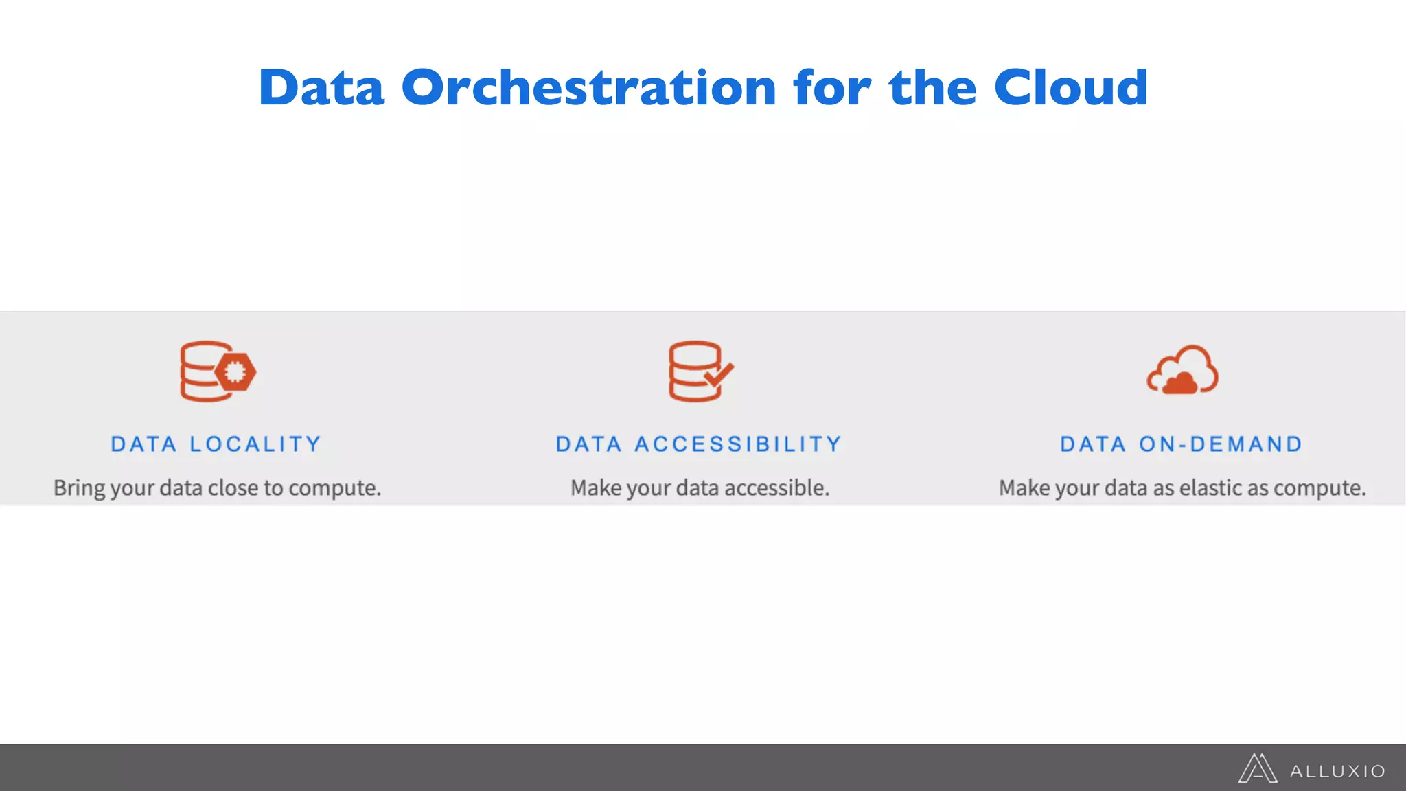 Data Orchestration for the Cloud
 