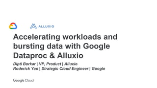 Integrating Google Cloud Dataproc with Alluxio for faster performance ...