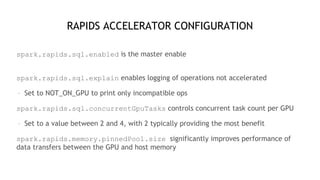 Advancing GPU Analytics with RAPIDS Accelerator for Spark and Alluxio | PPT