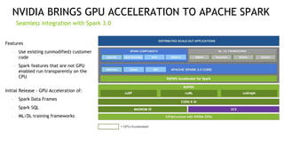Advancing GPU Analytics with RAPIDS Accelerator for Spark and Alluxio | PDF