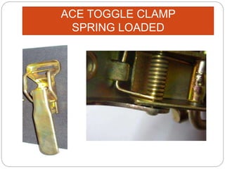 ACE TOGGLE CLAMP
SPRING LOADED
 