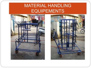 MATERIAL HANDLING
EQUIPEMENTS
 