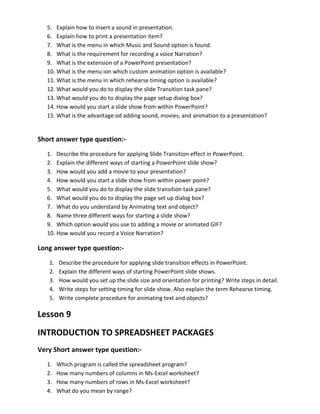 All worksheet | PDF