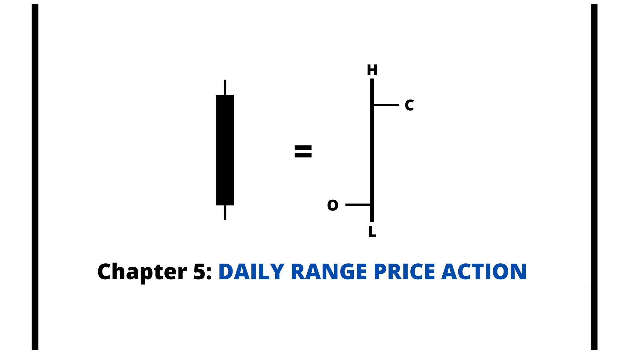 =
O
L
H
C
Chapter 5: DAILY RANGE PRICE ACTION
 