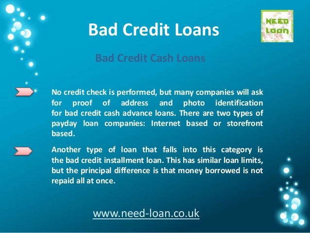 Need Bad Credit Loans At Low Interest Rate