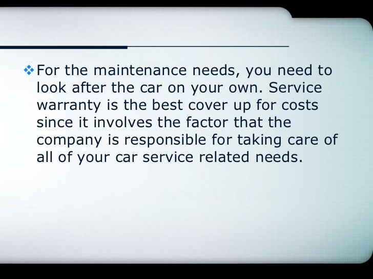 All you need to know about extended car warranties