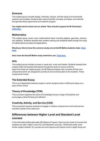 Ib Program Images For Writing All you need to know about IB Diploma Program | PPTX