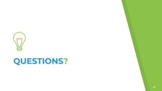 QUESTIONS?
16
 