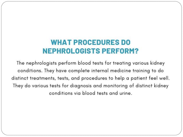 All You Need to Know About Nephrology and Nephrologists - AMRI ...