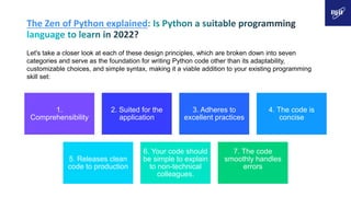 All you need to know about Python | BJIT | PPT