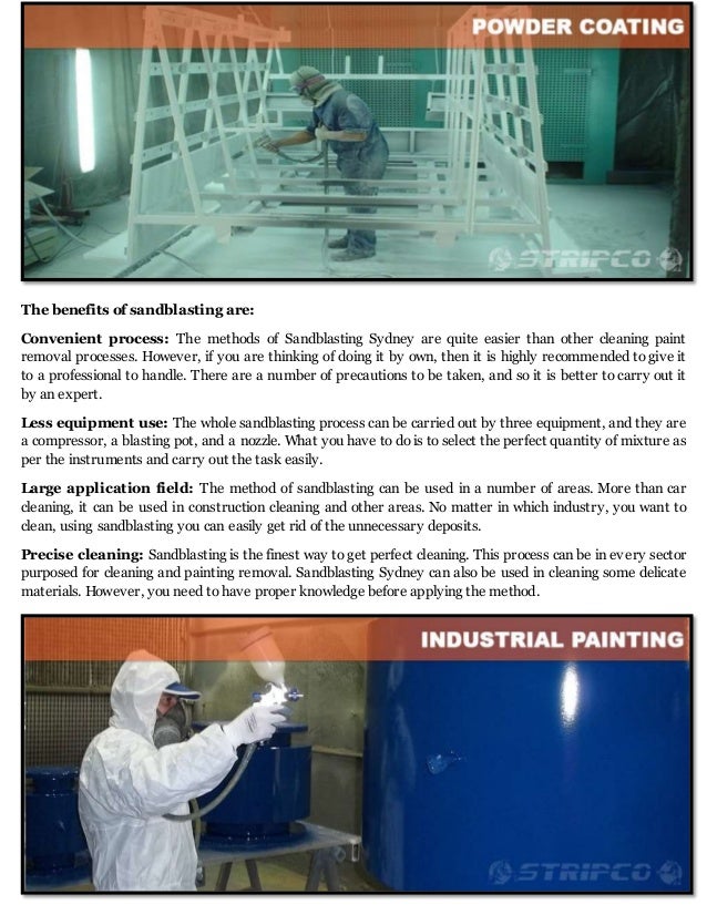 All you need to know about sandblasting