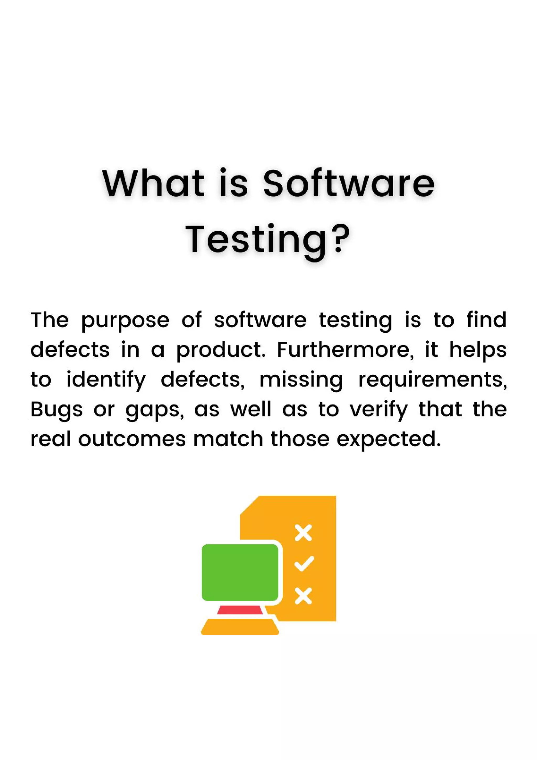 All you need to know about software testing | PDF