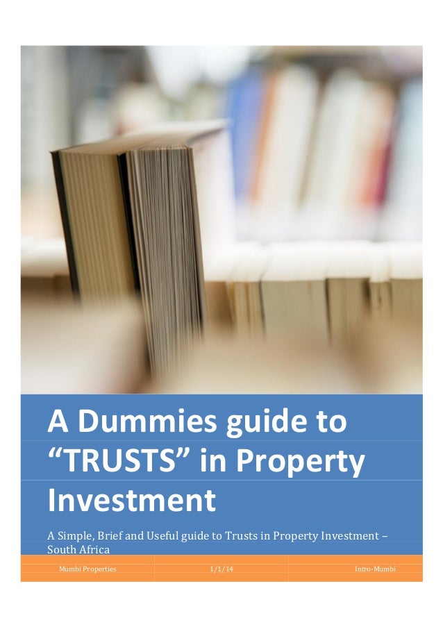 All you need to know about trusts in property investment