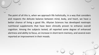 Allysian sciences a holistic approach to life | PPT