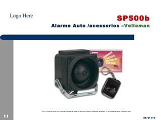 SP500b   Alarme Auto /acessorios – Velleman 02/21/12 