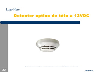 Detector optico de této a 12VDC 02/21/12 