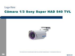 Câmara 1/3 Sony Super HAD 540 TVL 02/21/12 