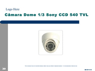 Câmara Dome 1/3 Sony CCD 540 TVL 02/21/12 