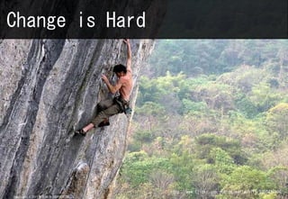 Change is Hard




                                        http://www.flickr.com/photos/mariachily/5250487136
Copyright ? 2011 NTT DATA CORPORATION
 