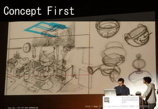 Concept First




Copyright ? 2011 NTT DATA CORPORATION
                                        http://www.flickr.com/photos/28288573@N07/5601013552
 