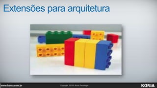 Extensões para arquitetura
 