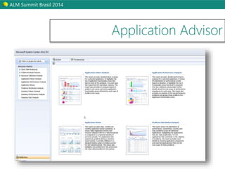 ALM Summit Brasil 2014 
Application Advisor 
 