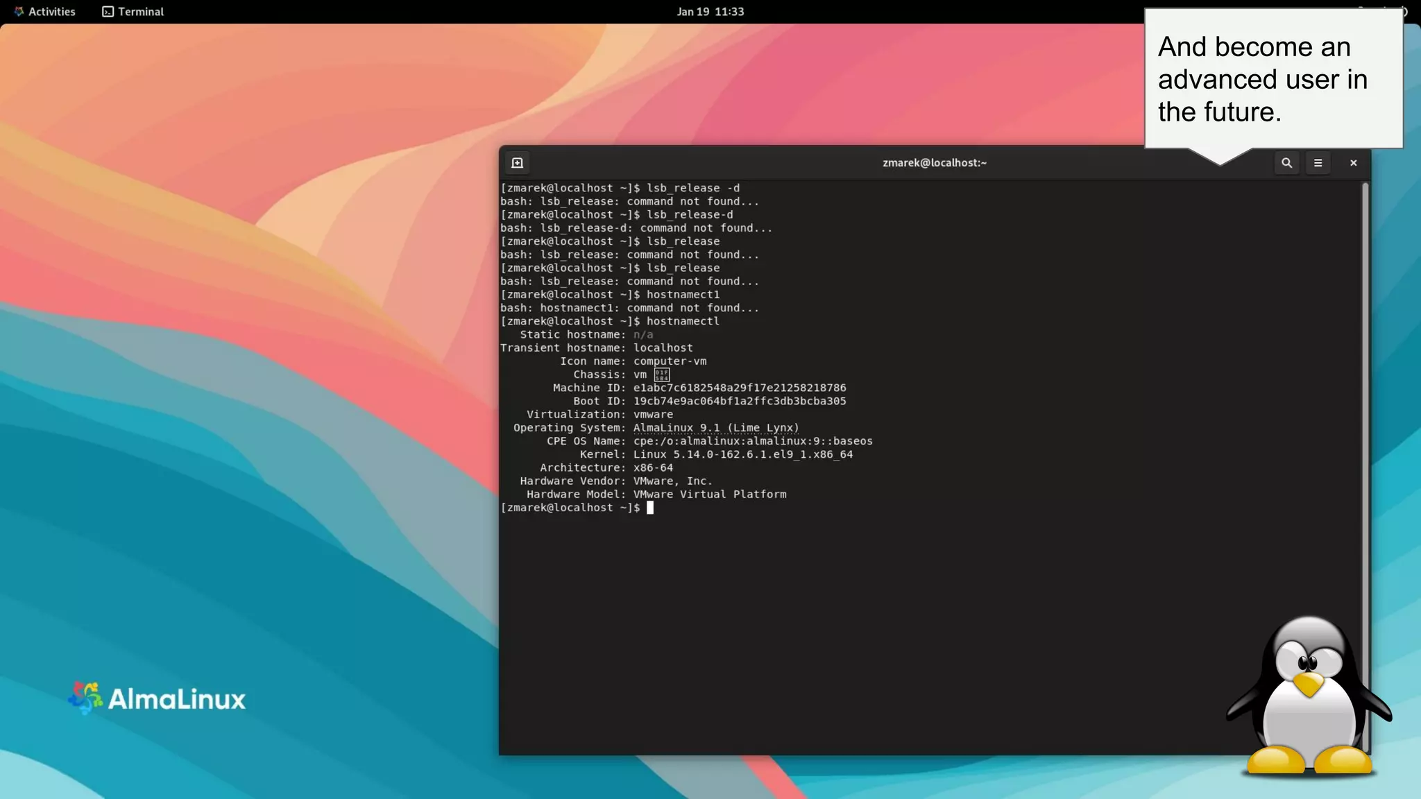 20
And become an
advanced user in
the future.
 