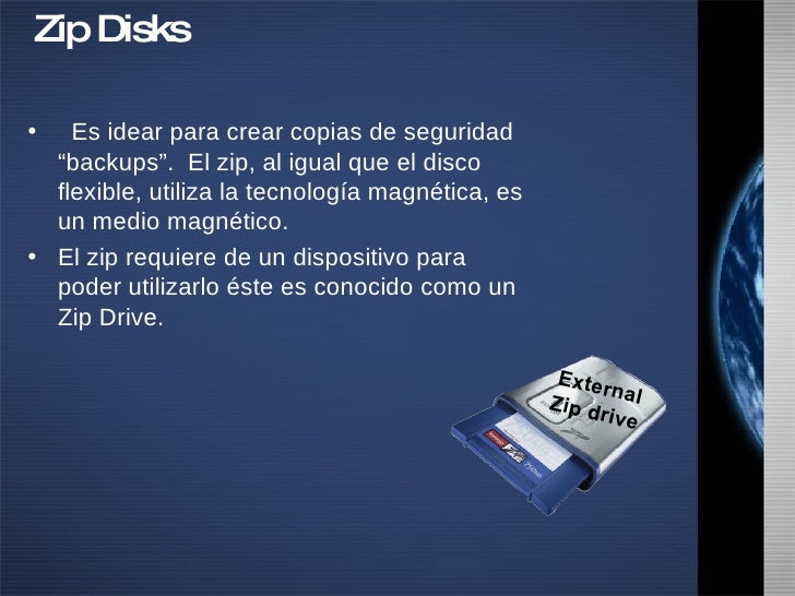 Almacenamiento de datos