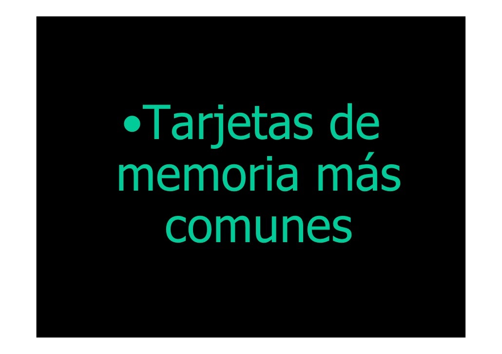 Almacenamiento Y Formatos