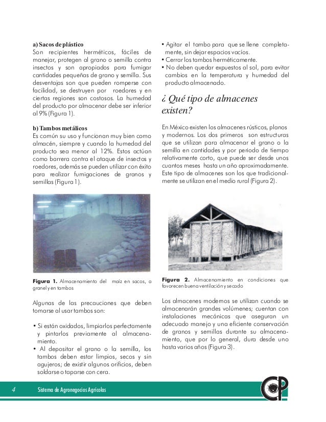 Almacenamiento de semillas