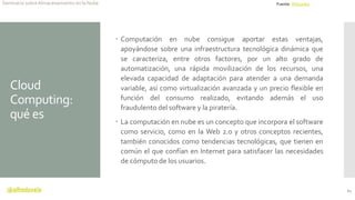 Manual de almacenamiento en la Nube | PDF