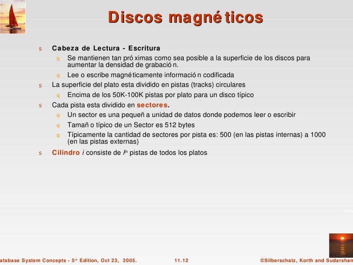 Almacenamiento y estructura de archivos