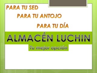 Almacen web