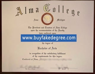Fake Alma College diploma.pdf