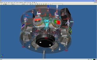 Alma de agua CAD model