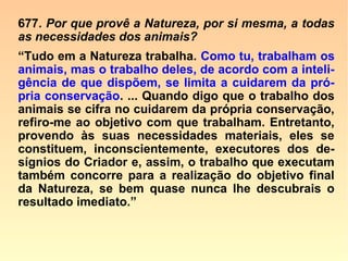 “[…] que a inteligência e o pensamento são
faculdades próprias de certas espécies or-
gânicas; enfim, que entre as espécies orgâ-
nicas dotadas de inteligência e de pensa-
mento, há uma dotada de um senso moral
especial que lhe dá incontestável superio-
ridade sobre as outras, é a espécie huma-
na.” (LE, Introdução, 1º Edição)
Mais à frente, quando falaremos sobre o
que Kardec disse, voltaremos ao que está
aqui citado.
 