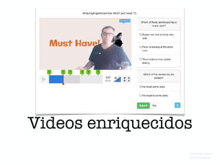 Videos enriquecidos
Domingo Chica
@dchicapardo
 