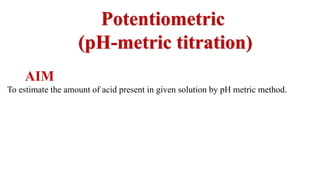 Comprehensive Guide to Conductometric Titration and Potentiometry in ...